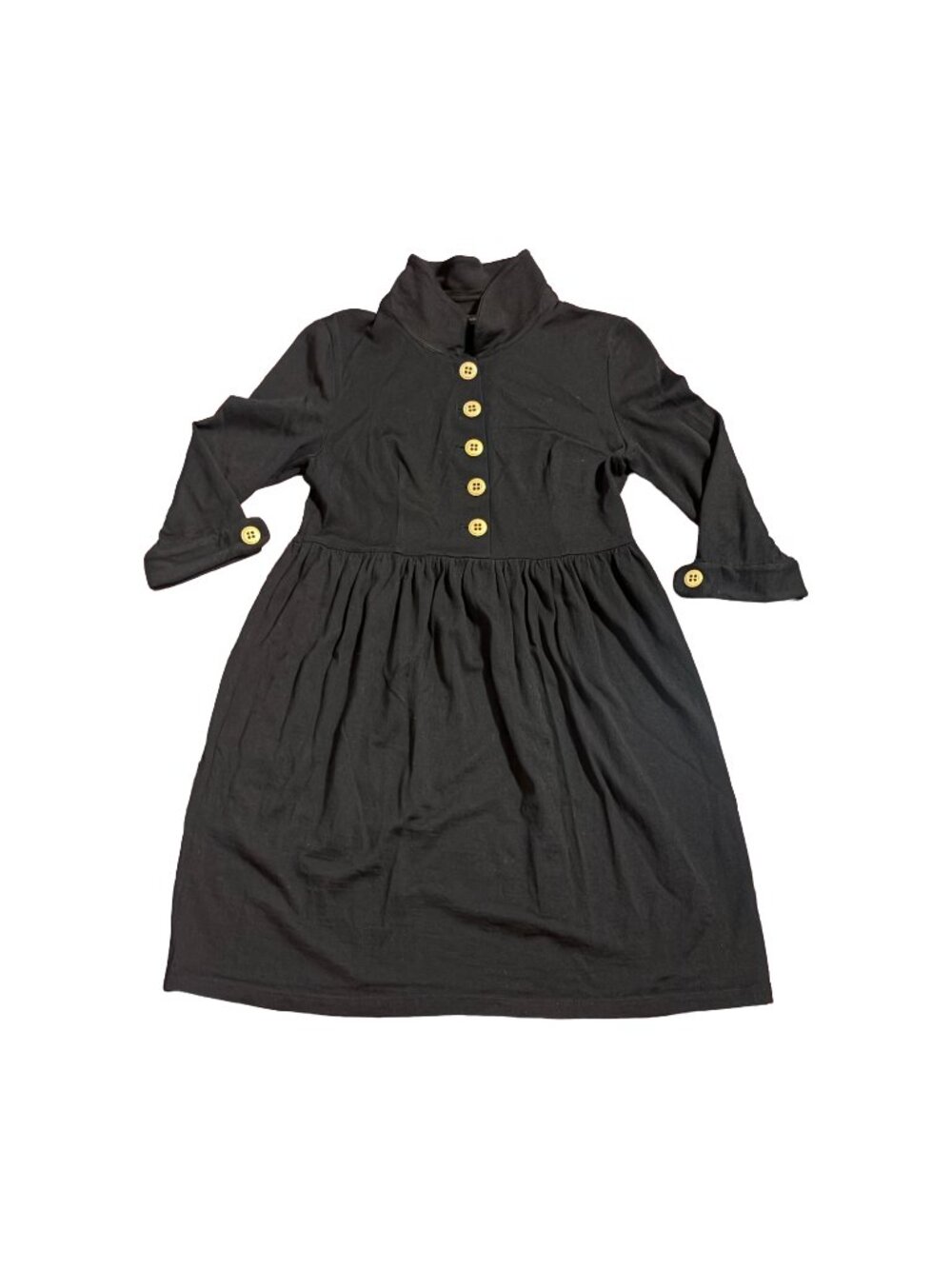 Marisfrolg Black Wool 3/4 Sleeve Coat – Size 42